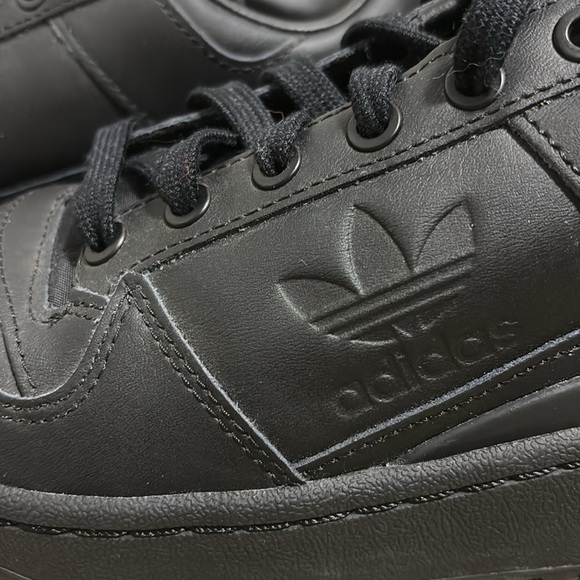 Adidas Originals Forum Bold Leather Sneakers Black 6.5 Men’s - Picture 6 of 8